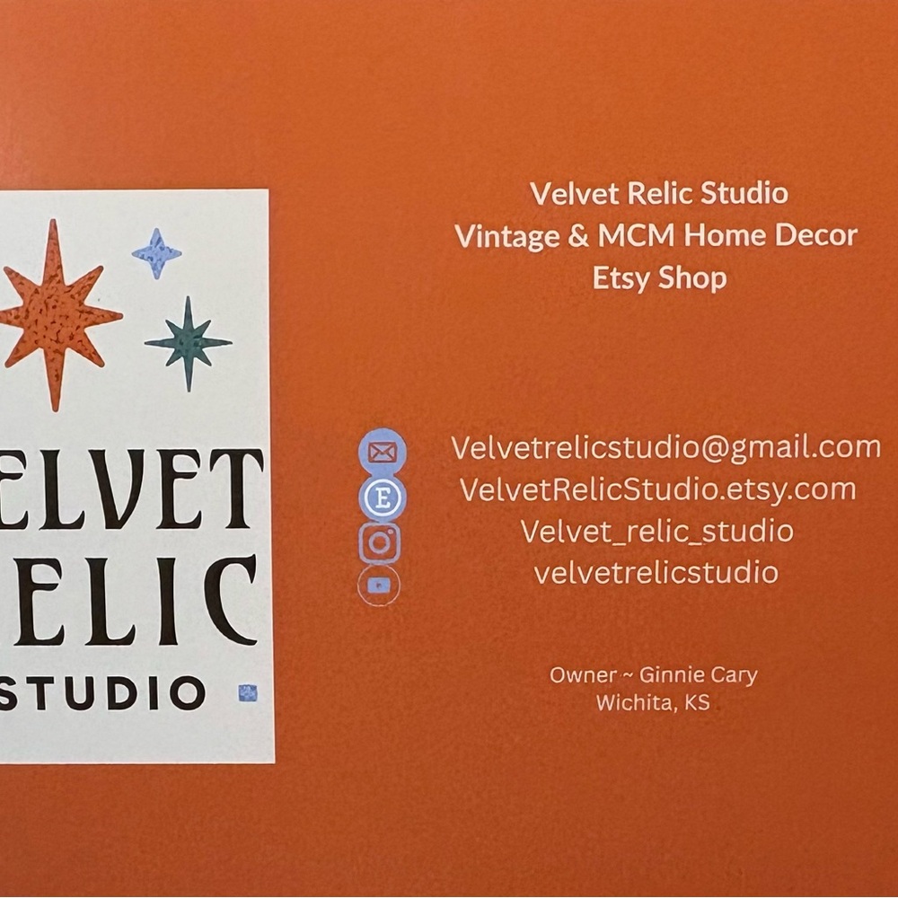 Velvet Relic Studio Vintage Decor Sign